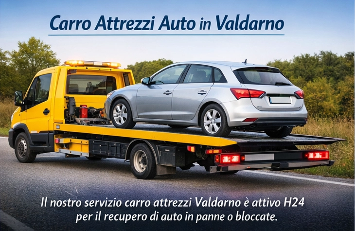Carro Attrezzi Auto in Valdarno Serivizo professionale h24